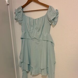 Unbranded Women's Light Blue Romper